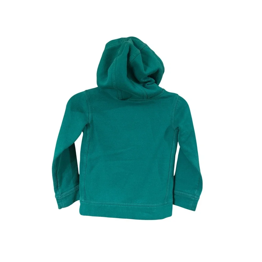 Nike Kids Teal Green Sportswear Club Fleece Hoodie Pullover XS 4 3-4YRS‎